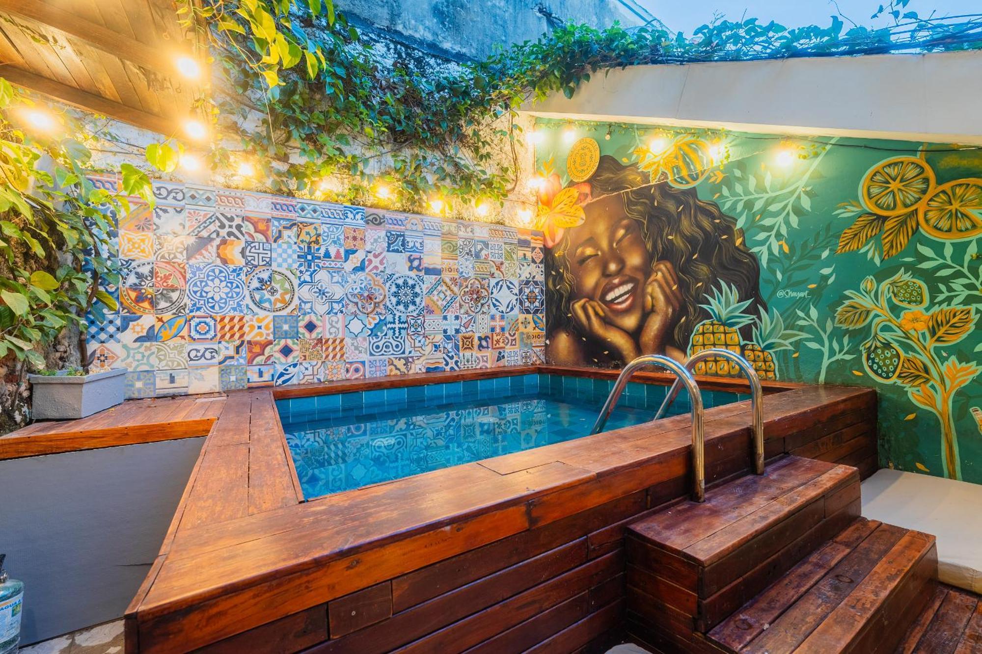 Cartagena Casa Del Pozo Boutique House 호스텔 외부 사진