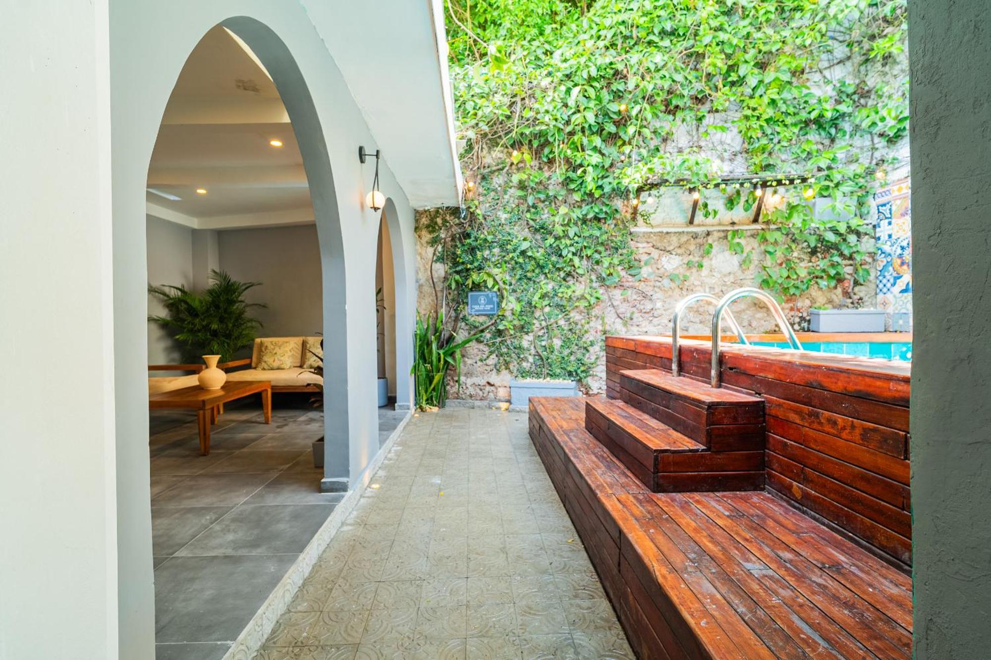 Cartagena Casa Del Pozo Boutique House 호스텔 외부 사진